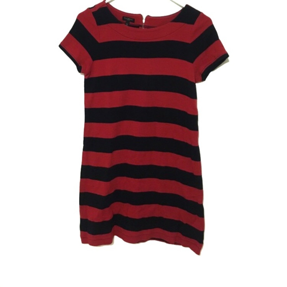 Short Sleeve striped Talbots Dress size small petite
